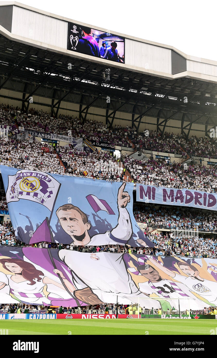 Soccer - UEFA Champions League - Semifinale - seconda gamba - Real Madrid v Juventus - Santiago Bernabeu Foto Stock