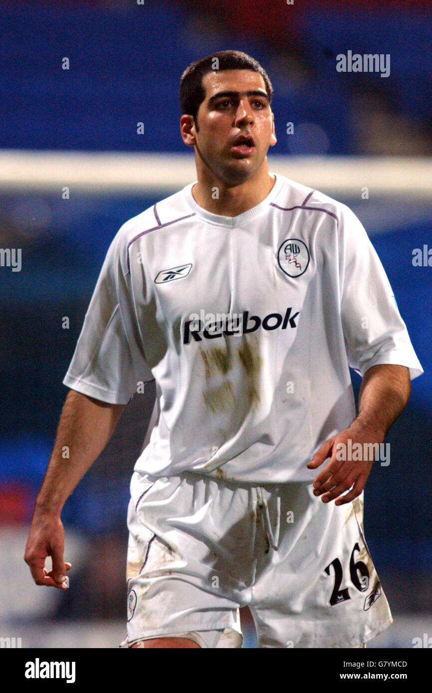 Calcio - fa Barclays Premiership - Bolton Wanderers v Norwich City - Reebok Stadium. Tal ben Haim, Bolton Wanderers Foto Stock