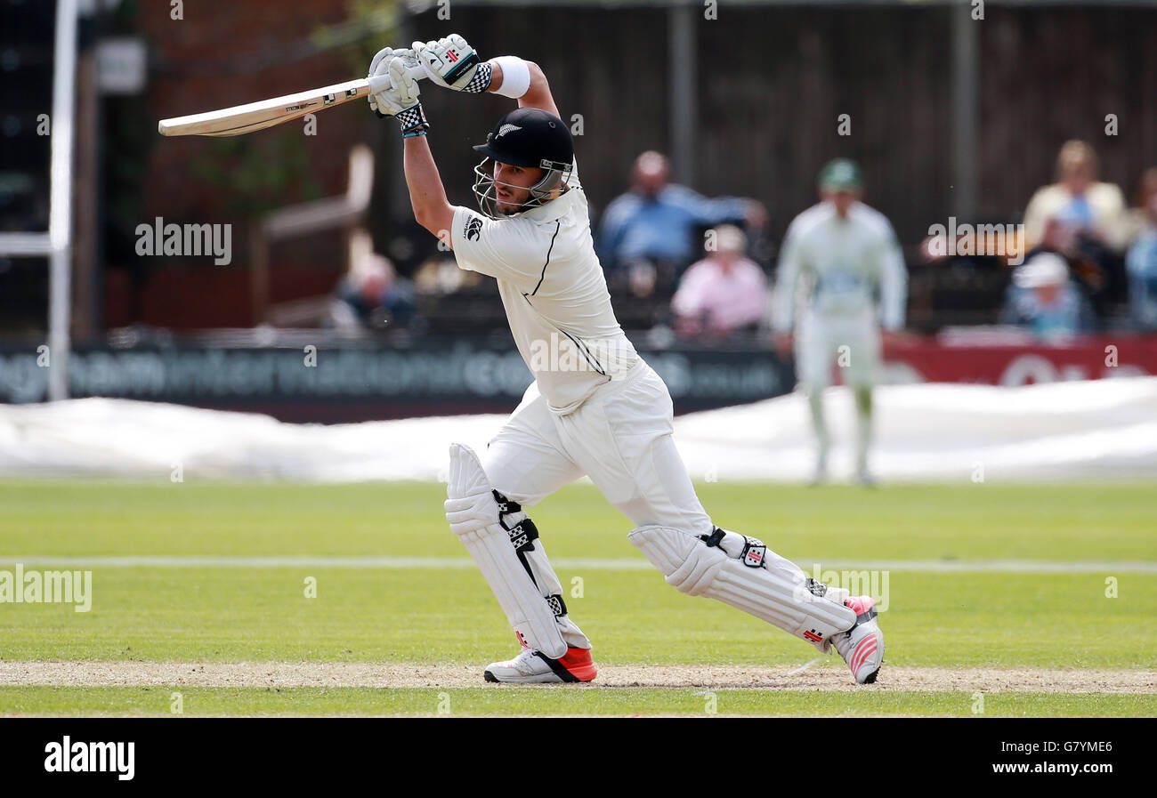 Cricket - International Warm-Up - Worcestershire v neozelandesi - Giorno 2 - Nuova strada Foto Stock