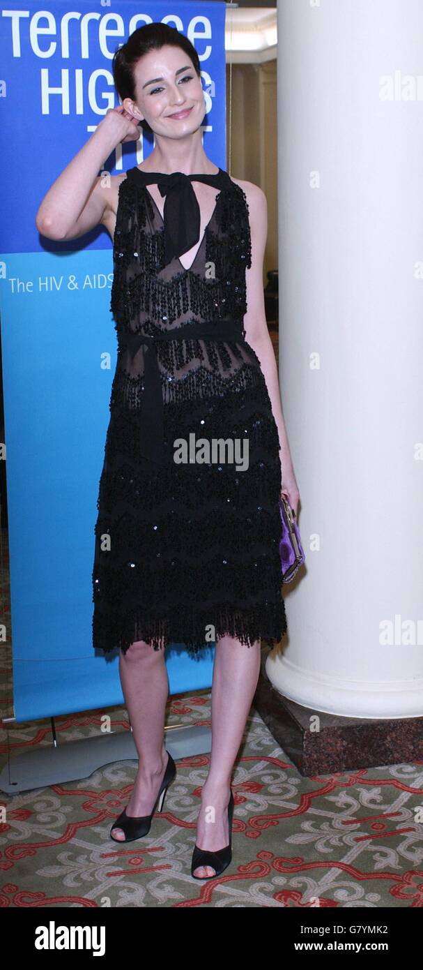 The Lighthouse Gala Auction - Terrence Higgins Trust - Christie's Auctioneers - King Street. Modello Erin o'Connor. Foto Stock