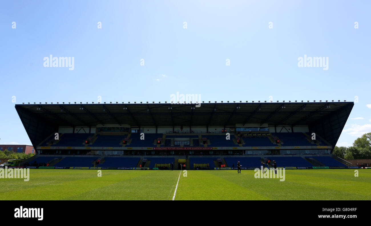 Rugby Union - Aviva Premiership - London Welsh v Saracans - Kassam Stadium Foto Stock