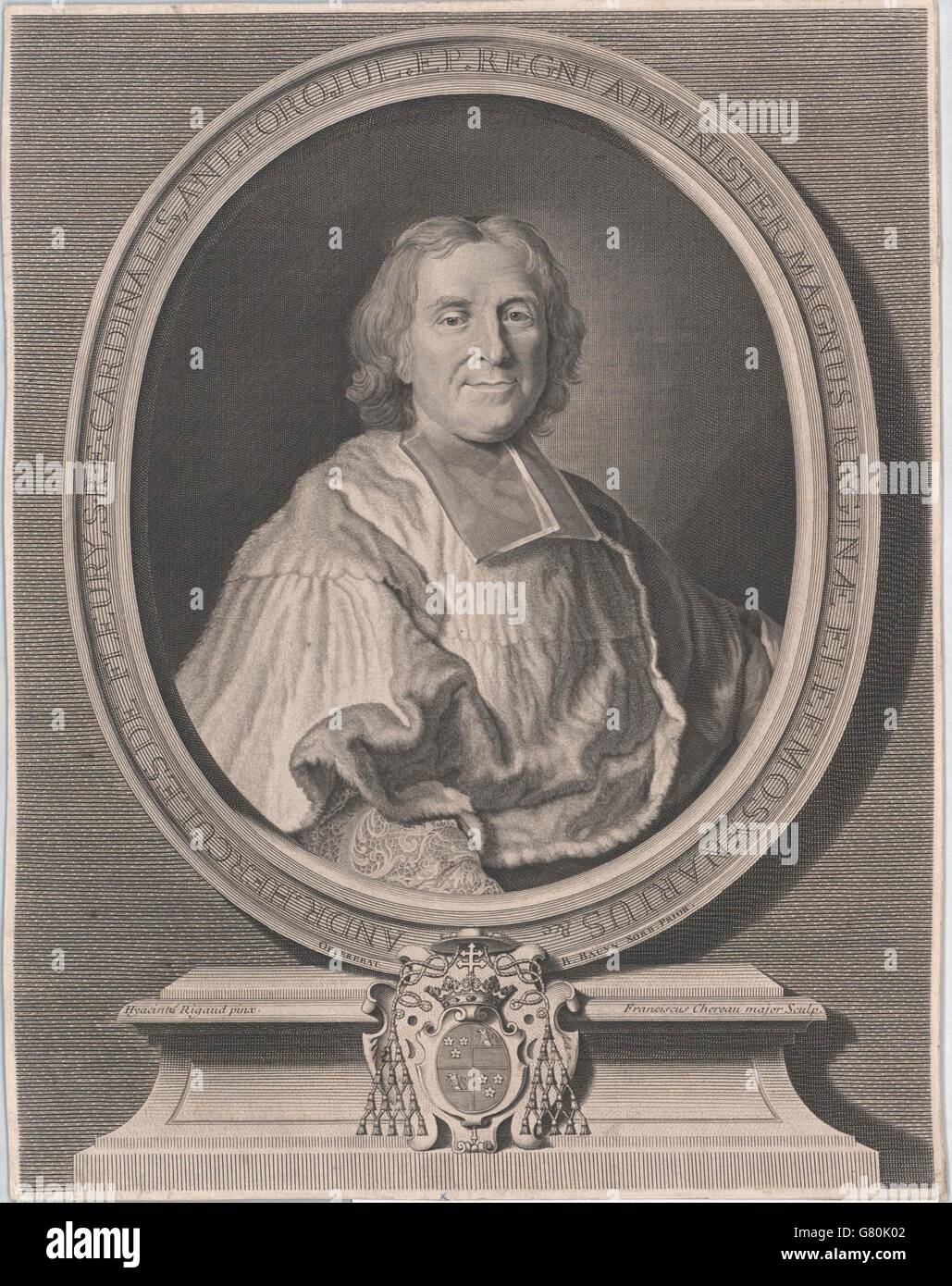 Fleury, André de Hercule Foto Stock