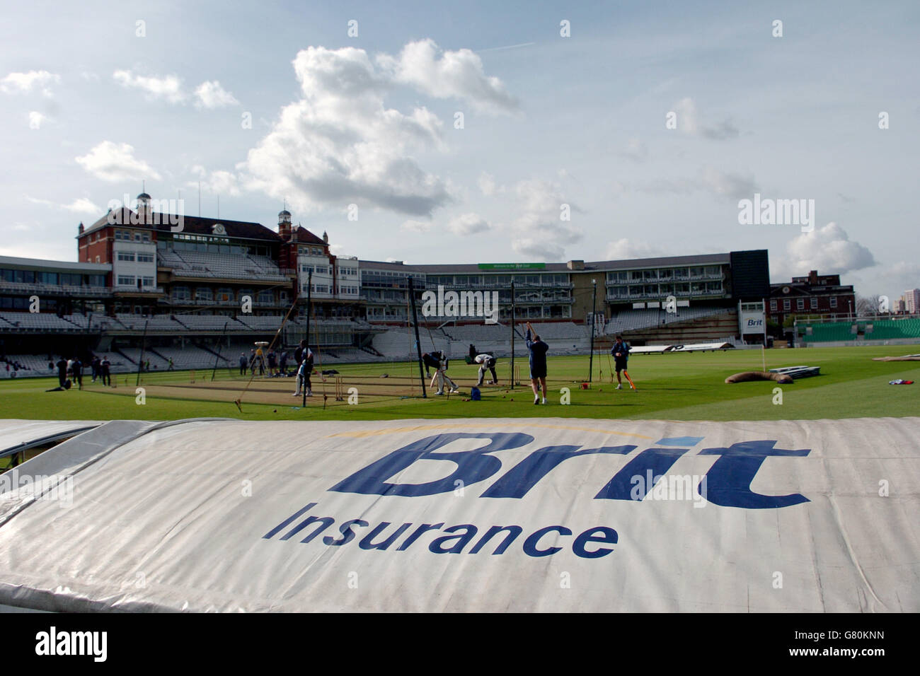 Cricket - Surrey County Cricket Club - Giornata della Stampa - The Brit Oval. Una vista generale dell'Oval, casa di Surrey Foto Stock