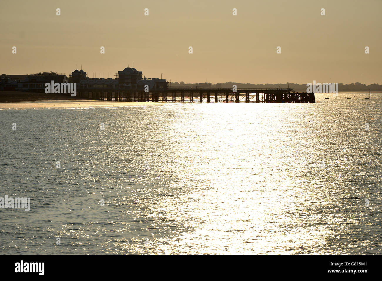 South Parade Pier, Southsea, Regno Unito Foto Stock