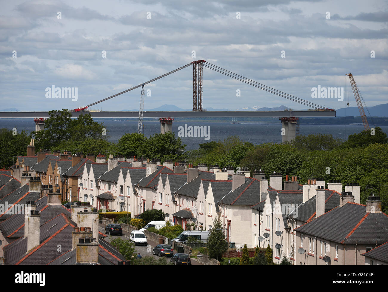 Queensferry Crossing Foto Stock