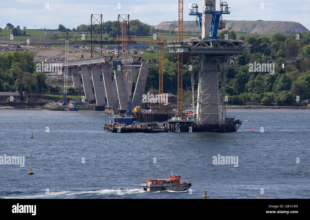 Queensferry Crossing Foto Stock