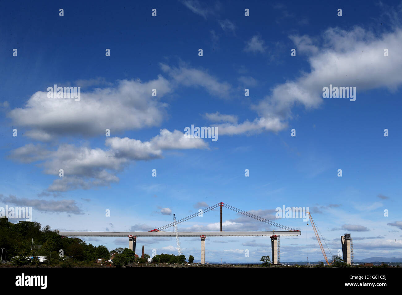 Queensferry Crossing Foto Stock