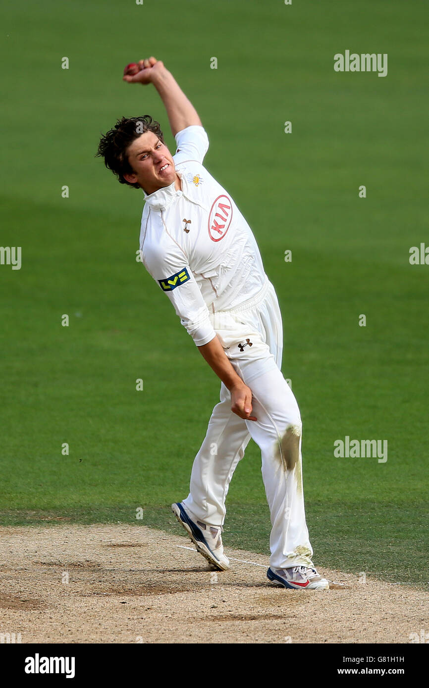 Cricket - LV= Campionato della contea - Divisione due - giorno 3 - Surrey contro Lancashire - Kia Oval. Zafar Ansari, Surrey Foto Stock