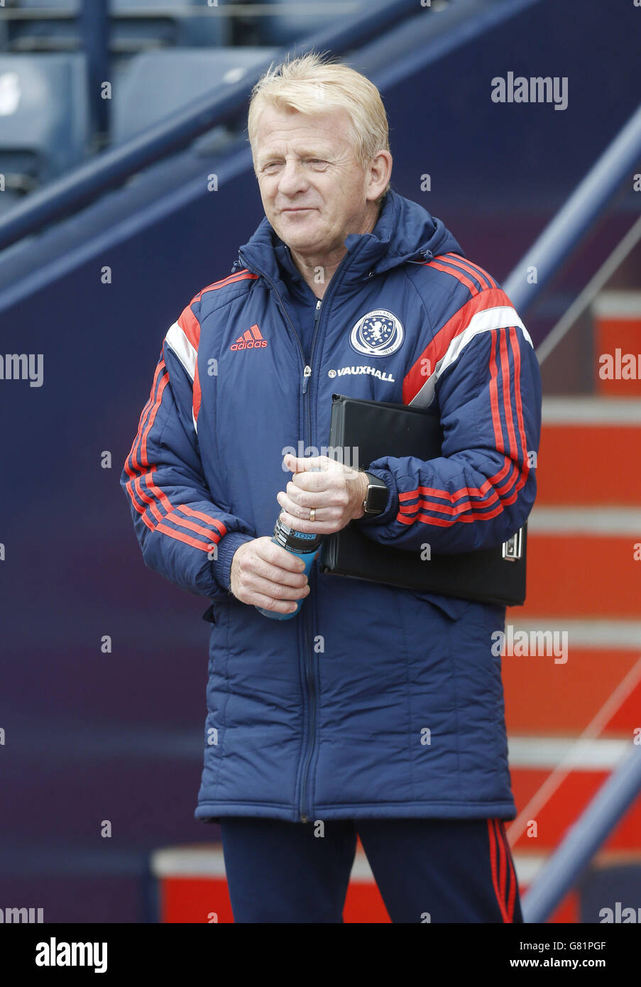 Calcio - amichevole internazionale - Scozia v Qatar - Scozia sessione di formazione - Hampden Park Foto Stock