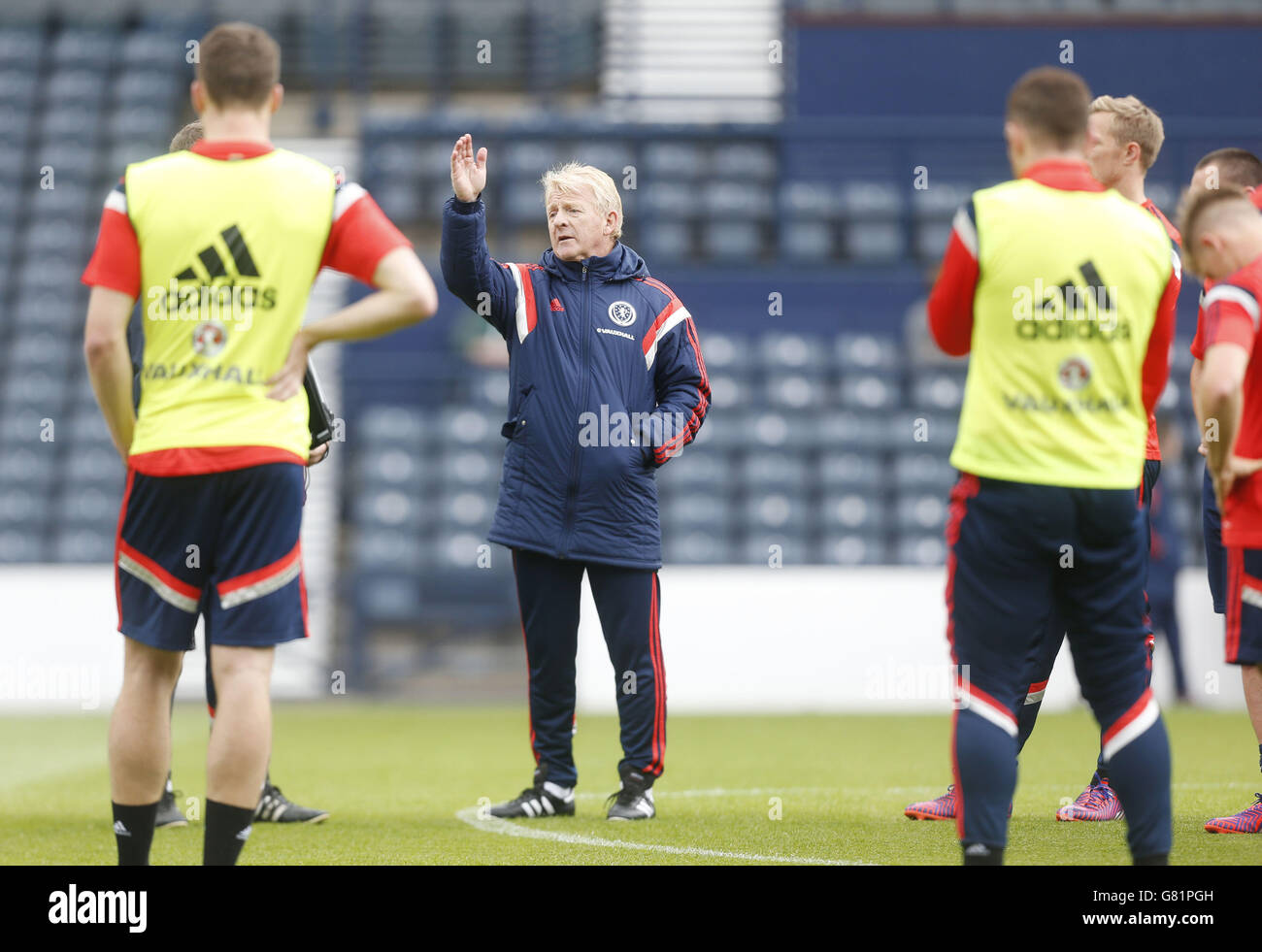 Calcio - amichevole internazionale - Scozia v Qatar - Scozia sessione di formazione - Hampden Park Foto Stock