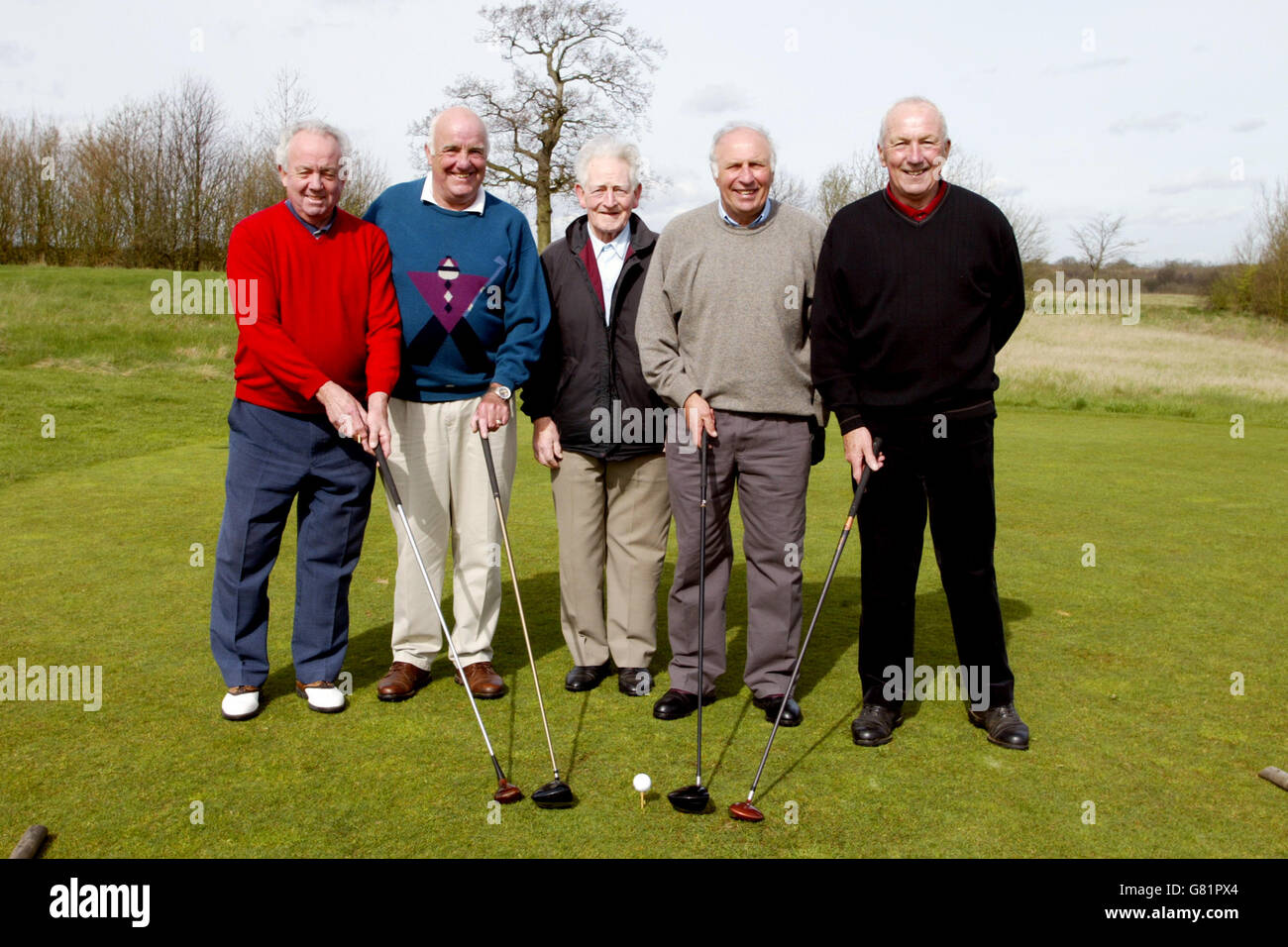 Calcio - fa Barclays Premiership - Charlton Athletic Centenary Golf Day - The London Golf Club. Giornata di golf del Centenario atletico di Charlton Foto Stock