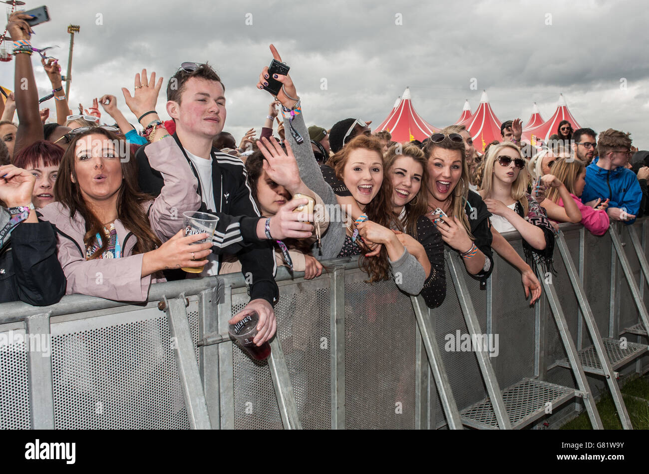 Il festival si svolge il giorno 1 del festival Parklife il 06 2015 giugno a Heaton Park Manchester, Regno Unito Foto Stock