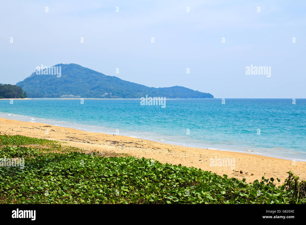 Panwa Beach a isola di Phuket Thailandia Foto Stock