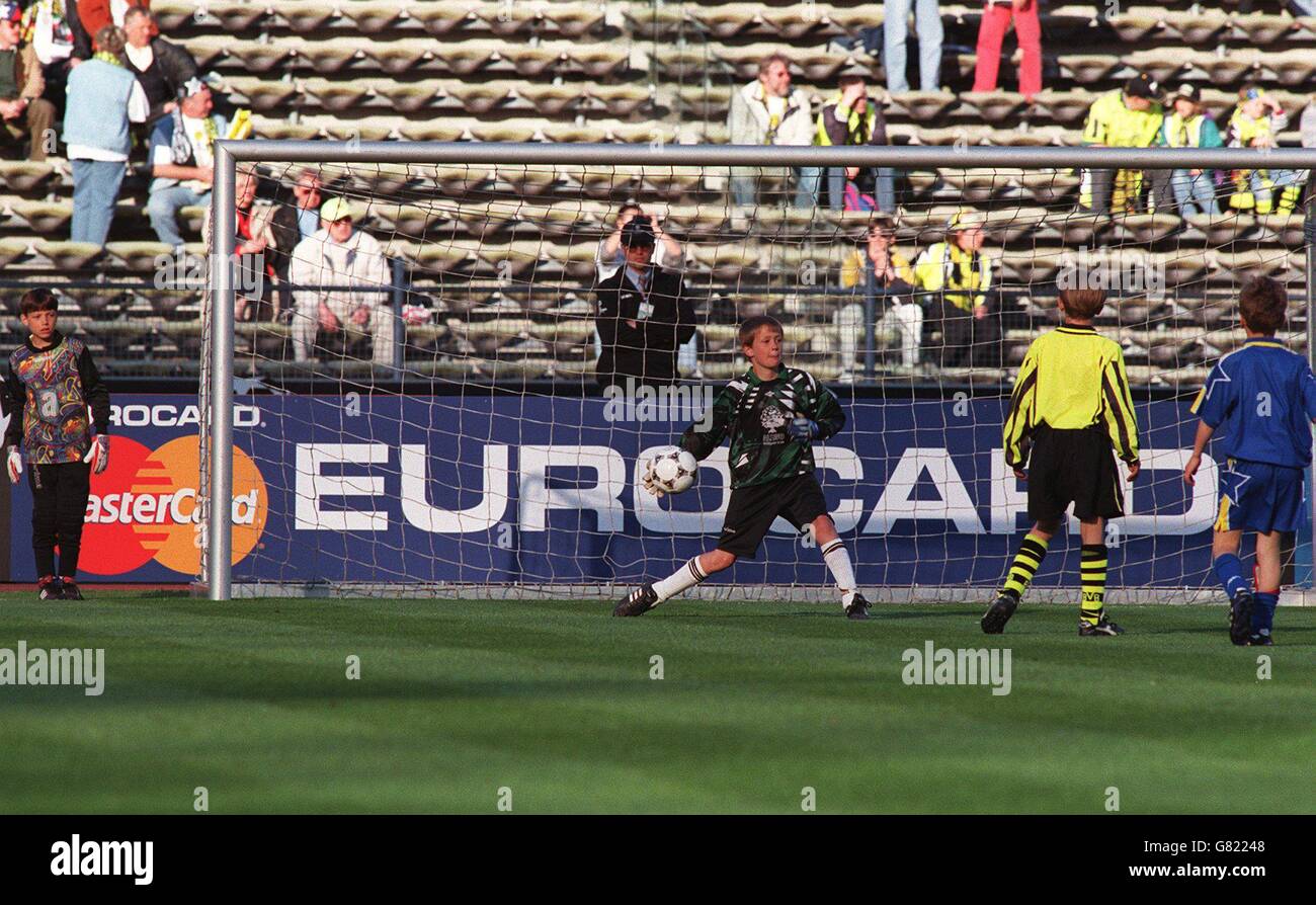 Calcio - finale di UEFA Champions League - Borussia Dortmund v Juventus Foto Stock