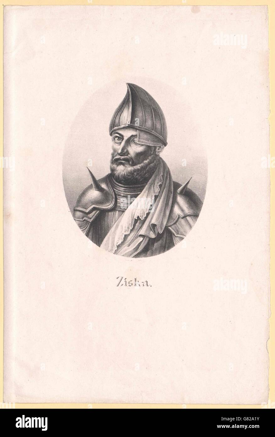 Zizka von Trocnov, Jan Foto Stock