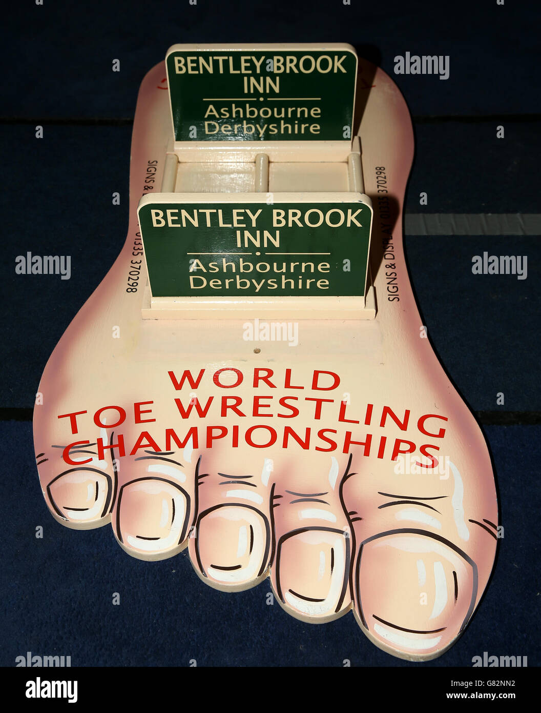 Sport - Punta del Mondo Wrestling Championship 2015 - Bentley Brook Inn Foto Stock