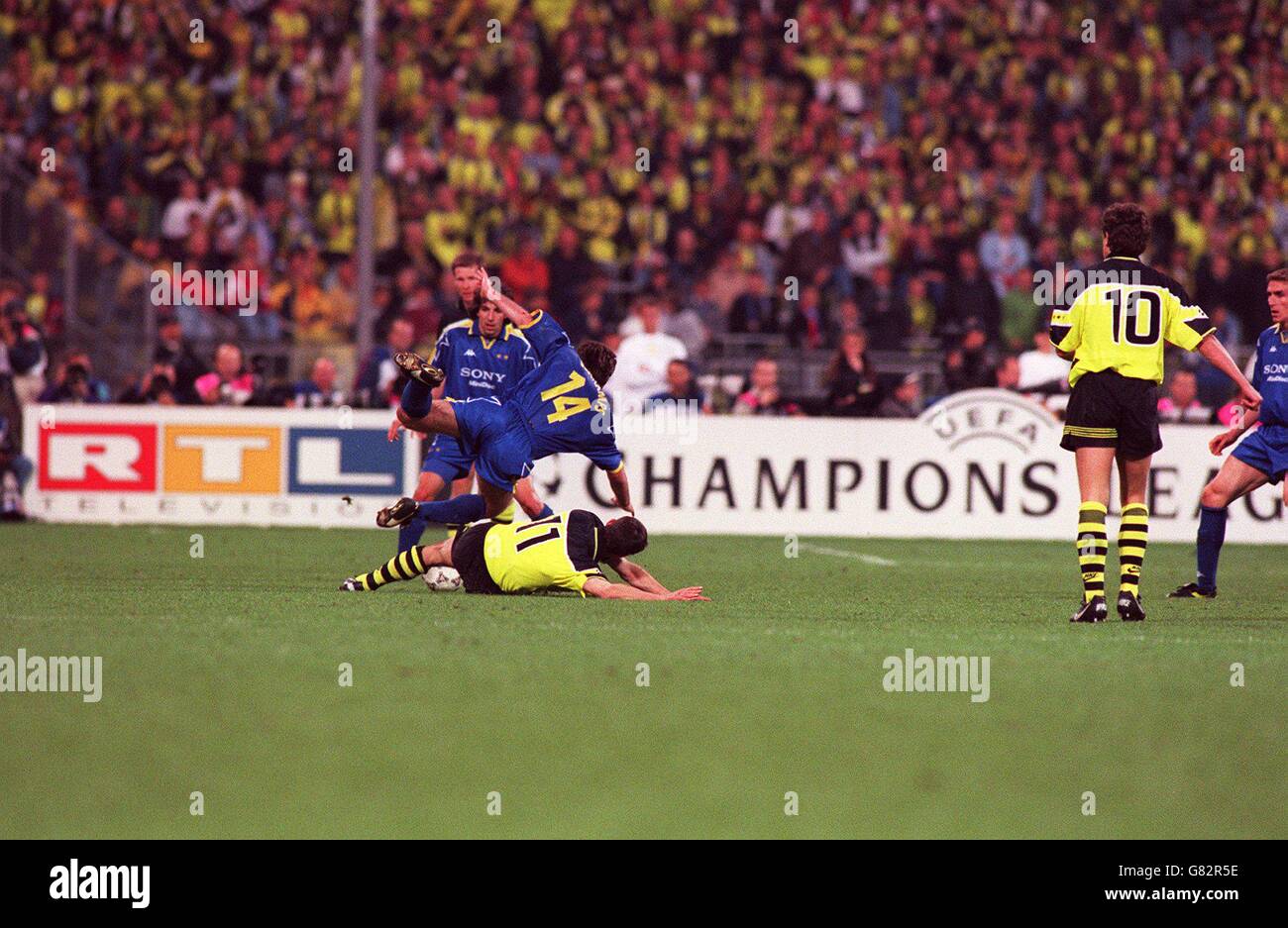 Calcio - finale di UEFA Champions League - Borussia Dortmund v Juventus Foto Stock