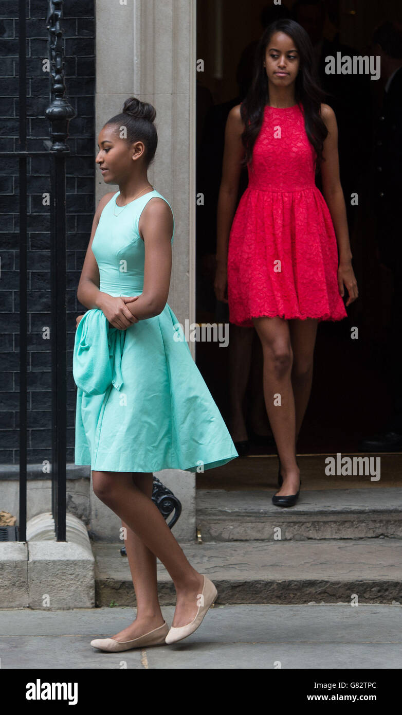 Michelle Obama visita NEL REGNO UNITO Foto Stock