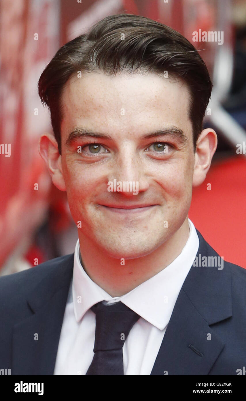 Kevin Guthrie arriva per la proiezione della leggenda di Barney Thomson nella notte di apertura del Festival Internazionale del Film di Edimburgo. PREMERE ASSOCIAZIONE foto. Data foto: Mercoledì 17 giugno 2015. Il credito fotografico deve essere: Danny Lawson/PA Wire Foto Stock