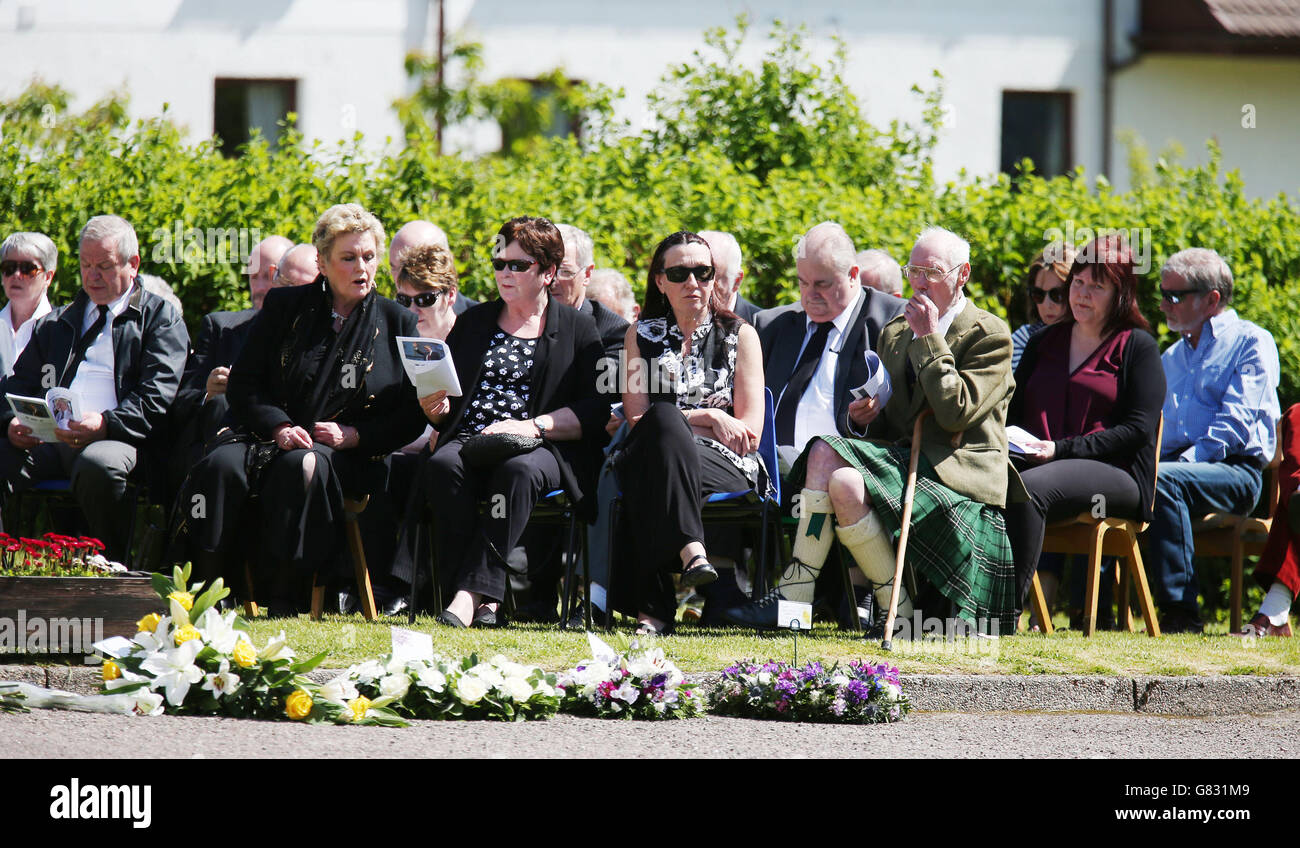 Charles Kennedy funerali Foto Stock