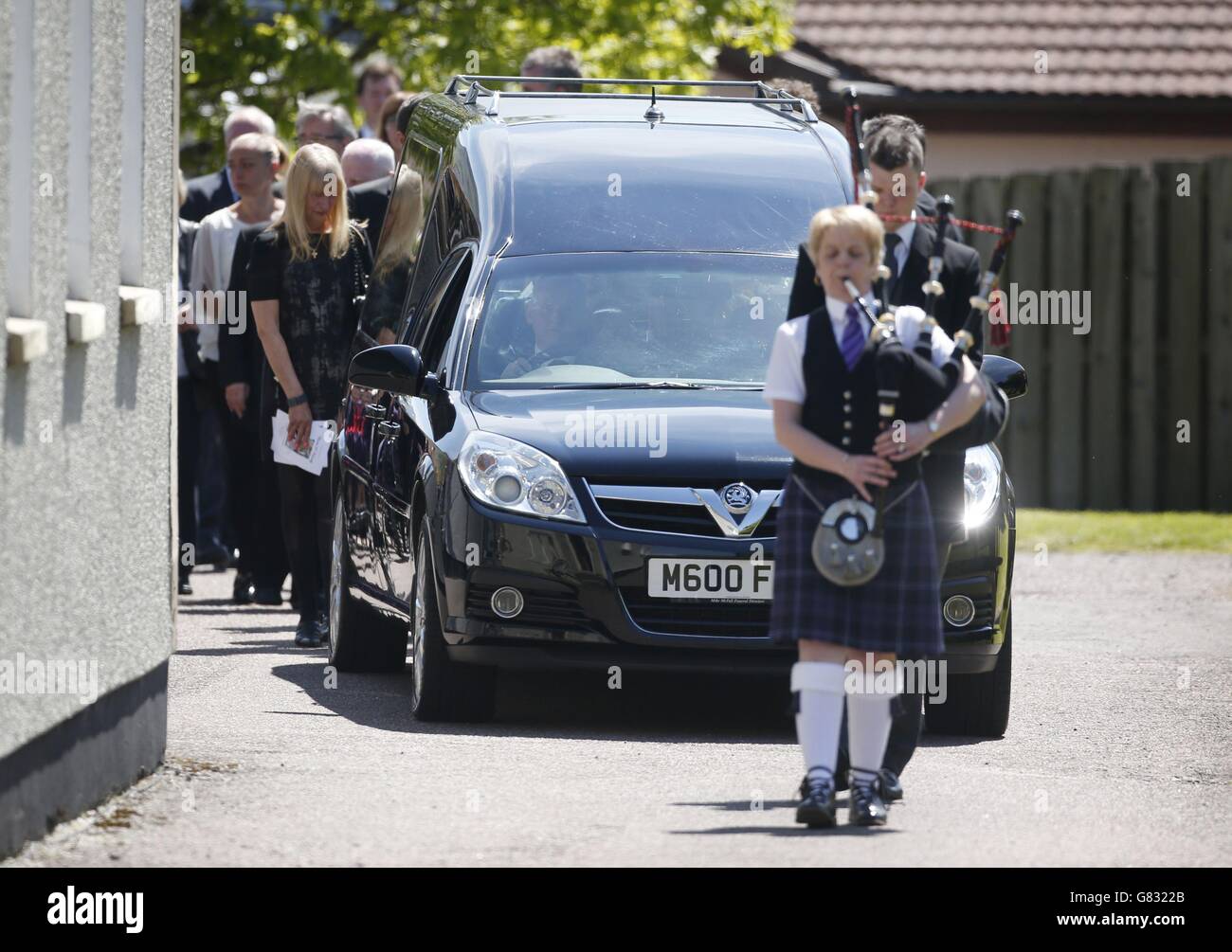 Charles Kennedy funerali Foto Stock