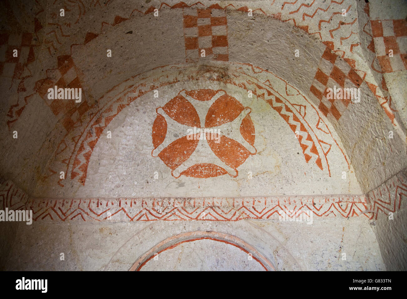 Turchia,Anatolia centrale,Nevsehir provincia,Cappadocia,Goereme Foto Stock