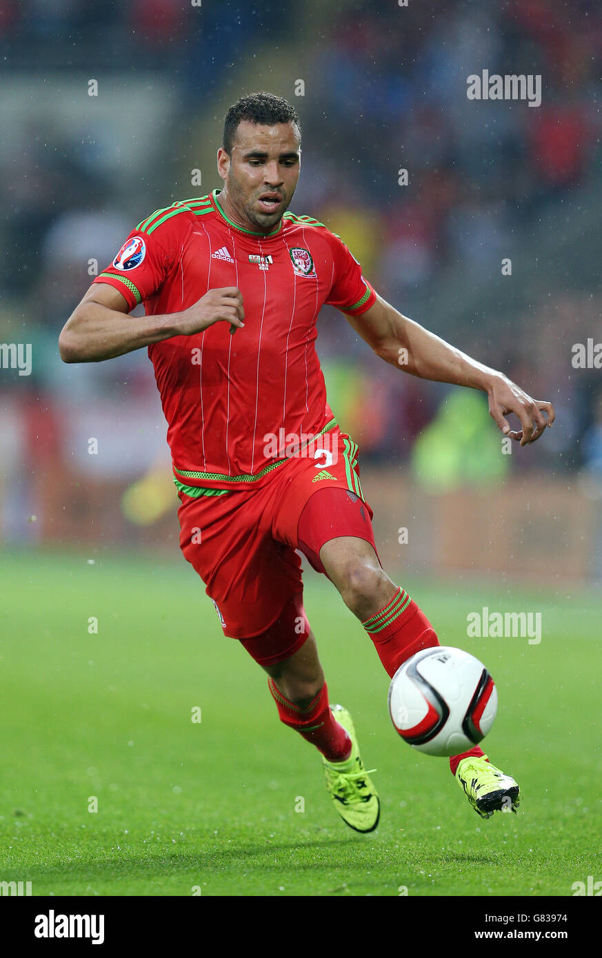 Soccer - UEFA campionato europeo di qualifiche - Gruppo B - Galles v Belgio - Cardiff City Stadium Foto Stock