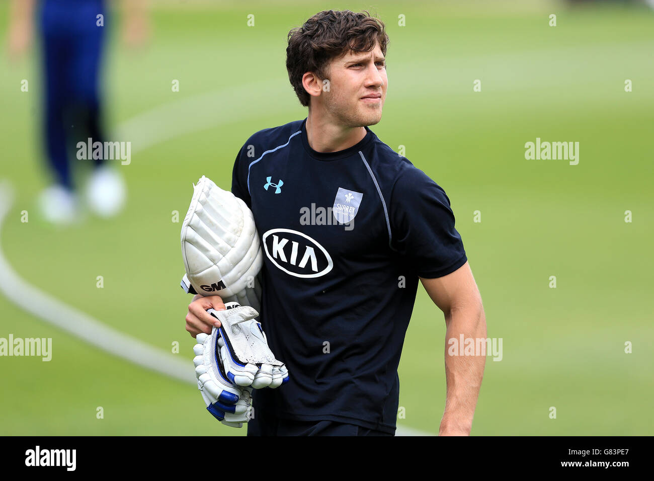 Cricket - LV= Campionati della Contea - Divisione due - giorno uno - Surrey v Gloucestershire - The Kia Oval. Zapar Ansari, Surrey Foto Stock