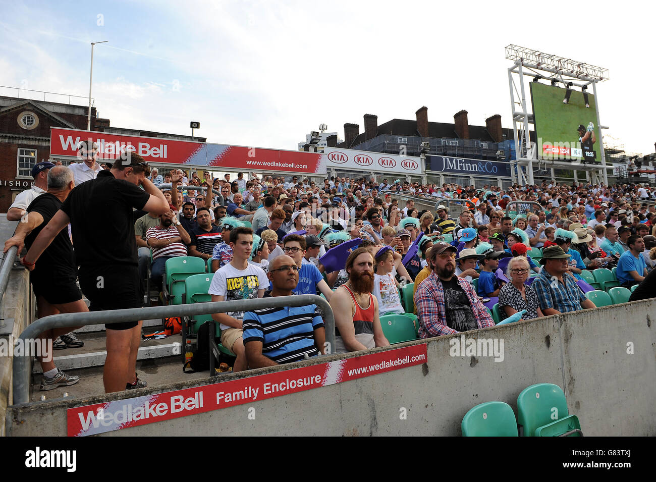 Cricket - NatWest t20 Blast - Divisione meridionale - Surrey v Gloucestershire - Kia ovale Foto Stock