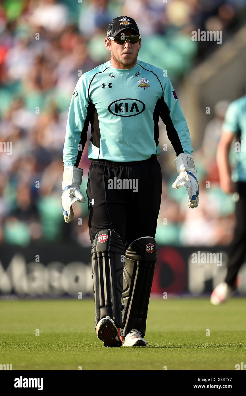 Cricket - NatWest t20 Blast - Divisione meridionale - Surrey v Gloucestershire - Kia ovale Foto Stock