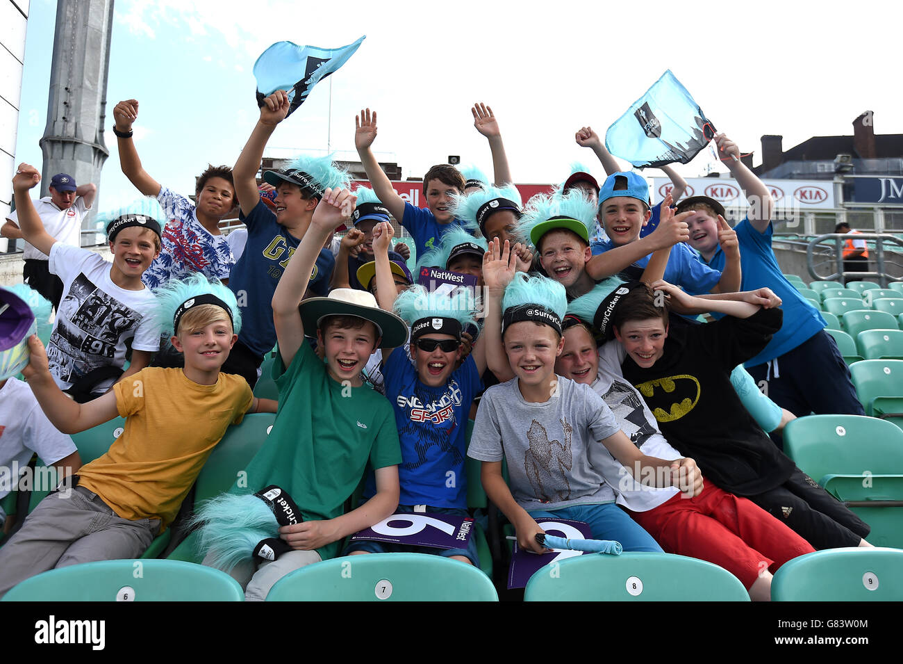 Cricket - NatWest t20 Blast - Divisione meridionale - Surrey v Gloucestershire - Kia ovale Foto Stock