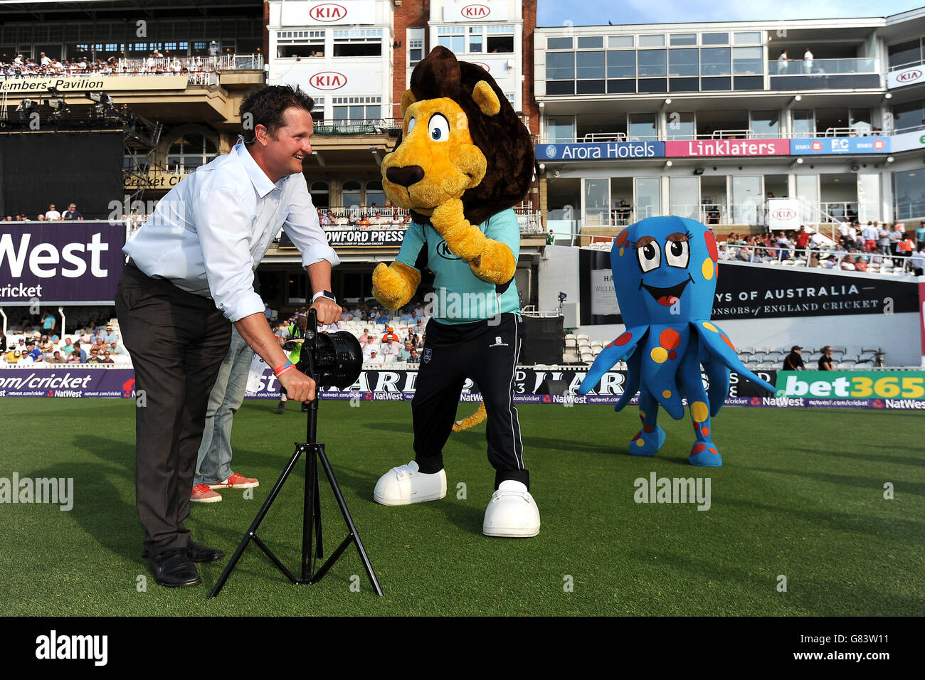 Cricket - NatWest t20 Blast - Divisione meridionale - Surrey v Gloucestershire - Kia ovale Foto Stock