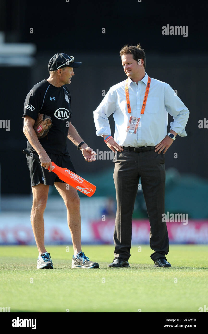 Cricket - NatWest t20 Blast - Divisione meridionale - Surrey v Gloucestershire - Kia ovale Foto Stock