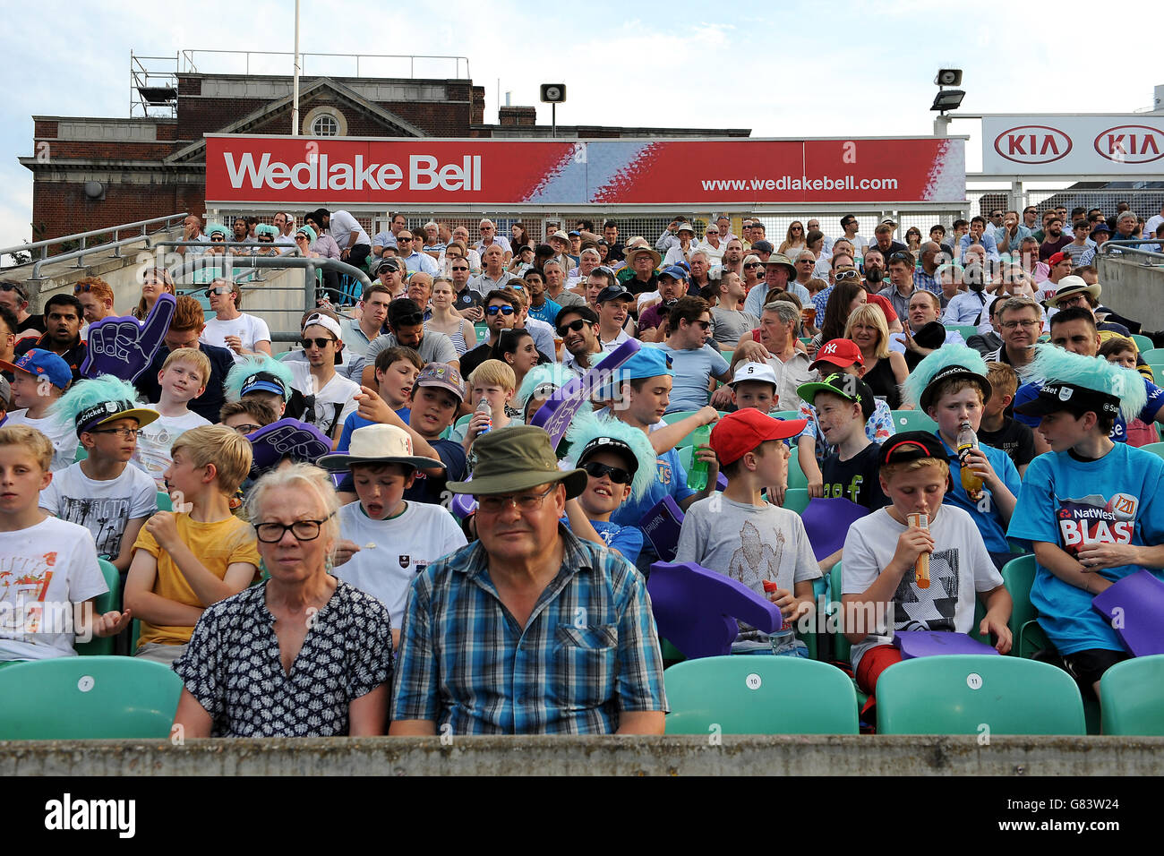 Cricket - NatWest t20 Blast - Divisione meridionale - Surrey v Gloucestershire - Kia ovale Foto Stock