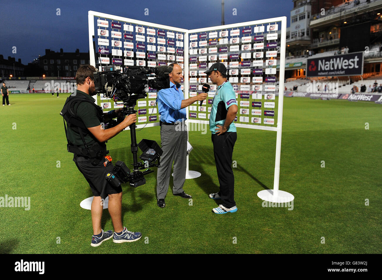 Cricket - NatWest t20 Blast - Divisione meridionale - Surrey v Gloucestershire - Kia ovale Foto Stock
