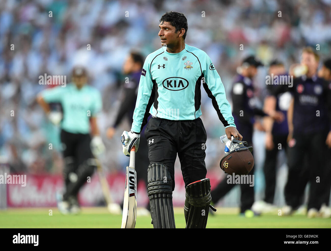 Cricket - NatWest t20 Blast - Divisione meridionale - Surrey v Gloucestershire - Kia ovale Foto Stock