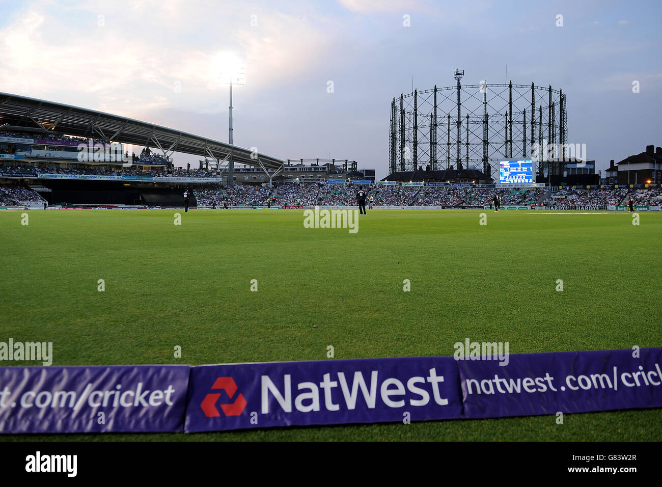 Cricket - NatWest t20 Blast - Southern Division - Surrey v Gloucestershire - Kia Oval. Una vista generale del Kia Oval Foto Stock