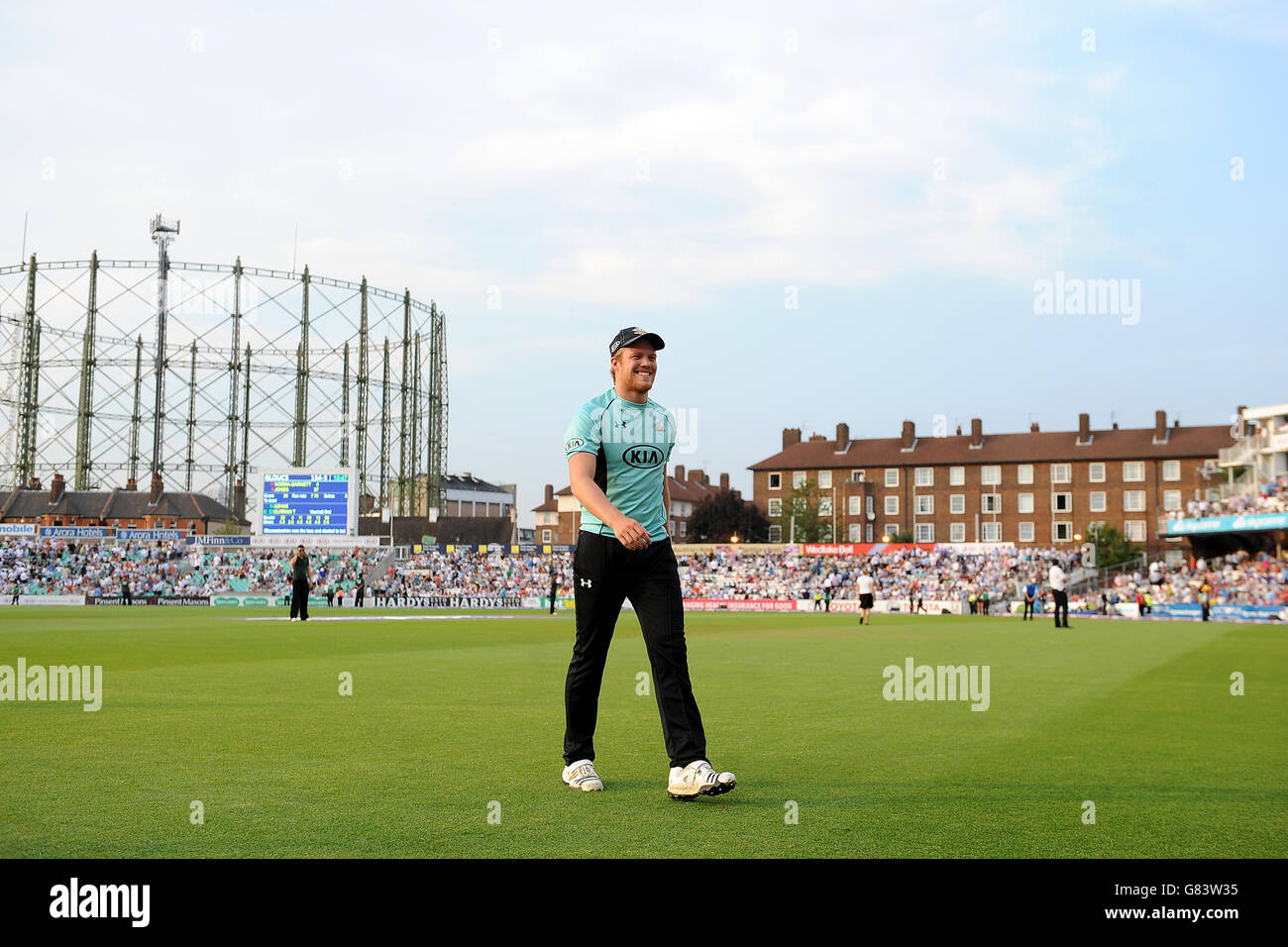 Cricket - NatWest t20 Blast - Divisione meridionale - Surrey v Gloucestershire - Kia ovale Foto Stock
