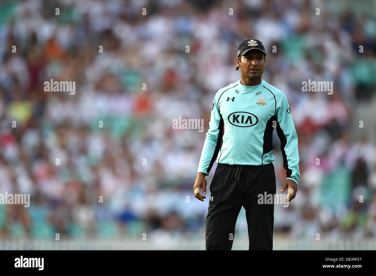 Cricket - NatWest t20 Blast - Southern Division - Surrey v Gloucestershire - Kia Oval. Azhar Mahmood, Surrey Foto Stock