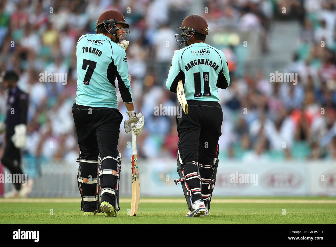 Cricket - NatWest t20 Blast - Divisione meridionale - Surrey v Gloucestershire - Kia ovale Foto Stock