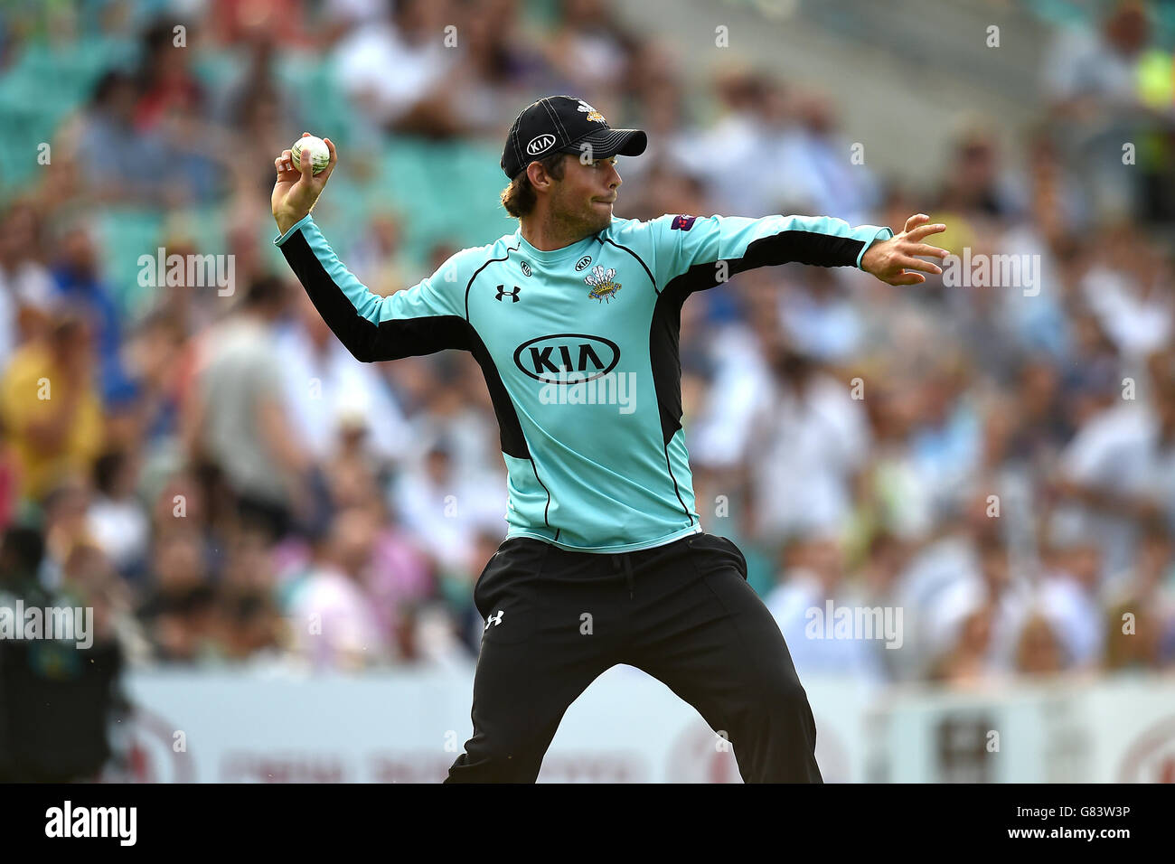 Cricket - NatWest t20 Blast - Divisione meridionale - Surrey v Gloucestershire - Kia ovale Foto Stock