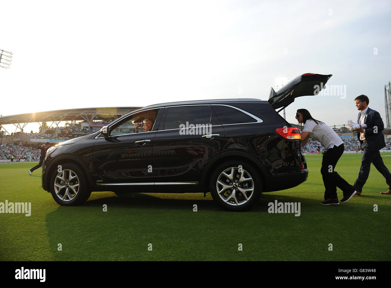 Cricket - NatWest t20 Blast - Divisione meridionale - Surrey v Gloucestershire - Kia ovale Foto Stock