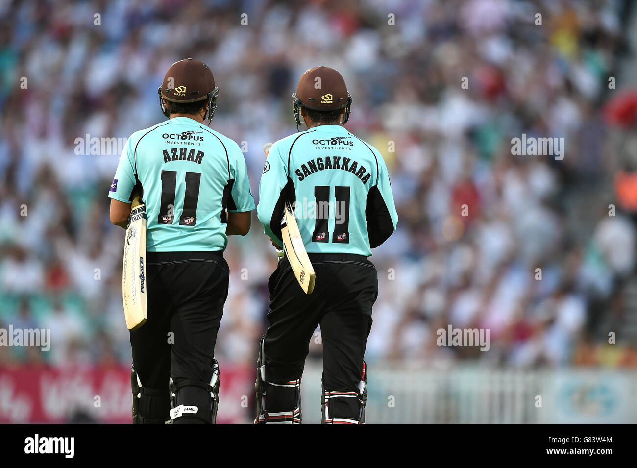 Cricket - NatWest t20 Blast - Divisione meridionale - Surrey v Gloucestershire - Kia ovale Foto Stock