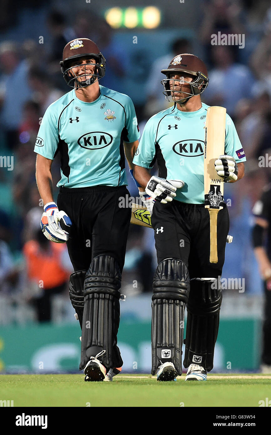 Cricket - NatWest t20 Blast - Divisione meridionale - Surrey v Gloucestershire - Kia ovale Foto Stock