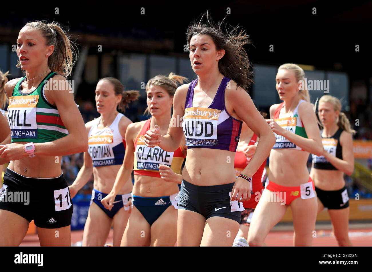 Atletica - 2015 Sainsbury's del Campionato Britannico - Giorno 3 - Alexander Stadium Foto Stock