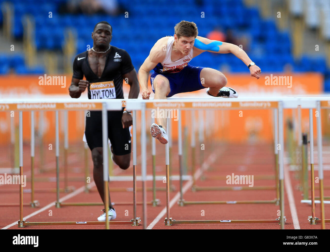 Atletica - 2015 Sainsbury's del Campionato Britannico - Giorno 3 - Alexander Stadium Foto Stock