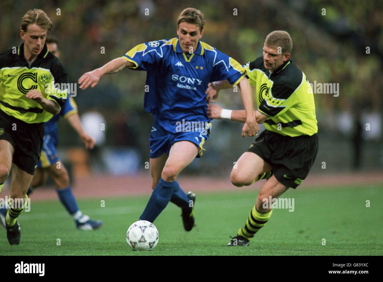 Calcio - finale di UEFA Champions League - Borussia Dortmund v Juventus Foto Stock