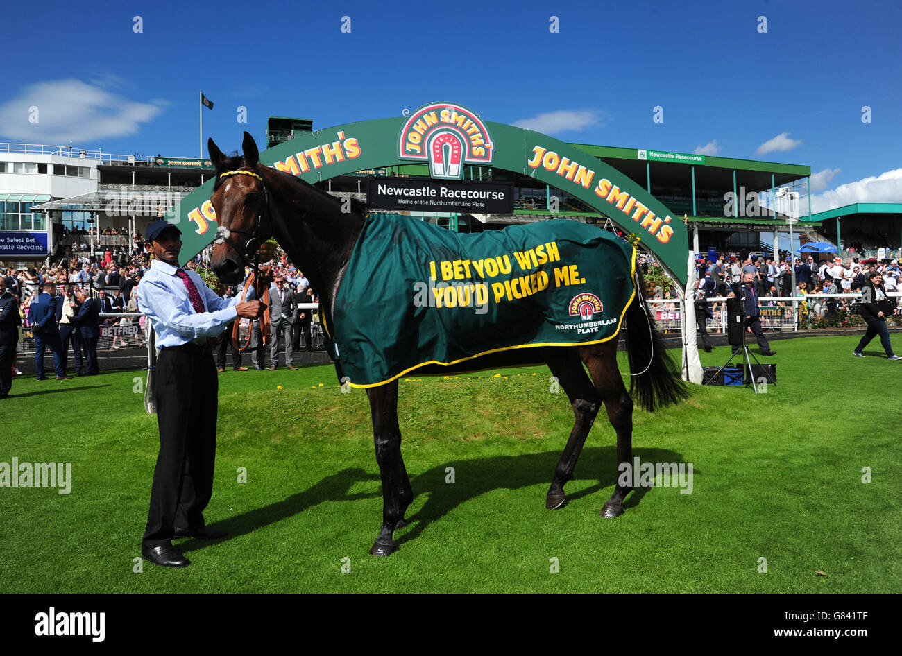 Horse Racing - John Smith piastra Northumberland giorno - Newcastle Racecourse Foto Stock