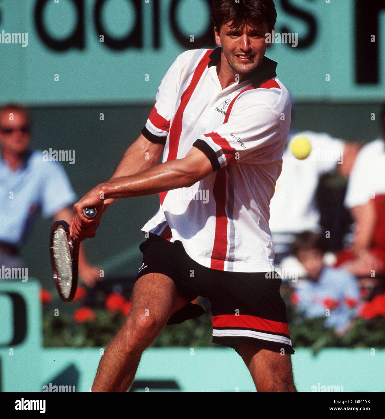 Tennis, apertura francese. Goran Ivanisevic Foto Stock