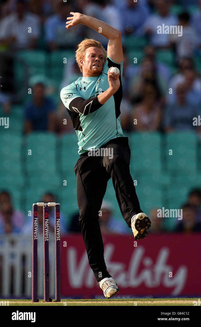 Cricket - NatWest t20 Blast - Divisione meridionale - Surrey v Gloucestershire - Kia ovale Foto Stock